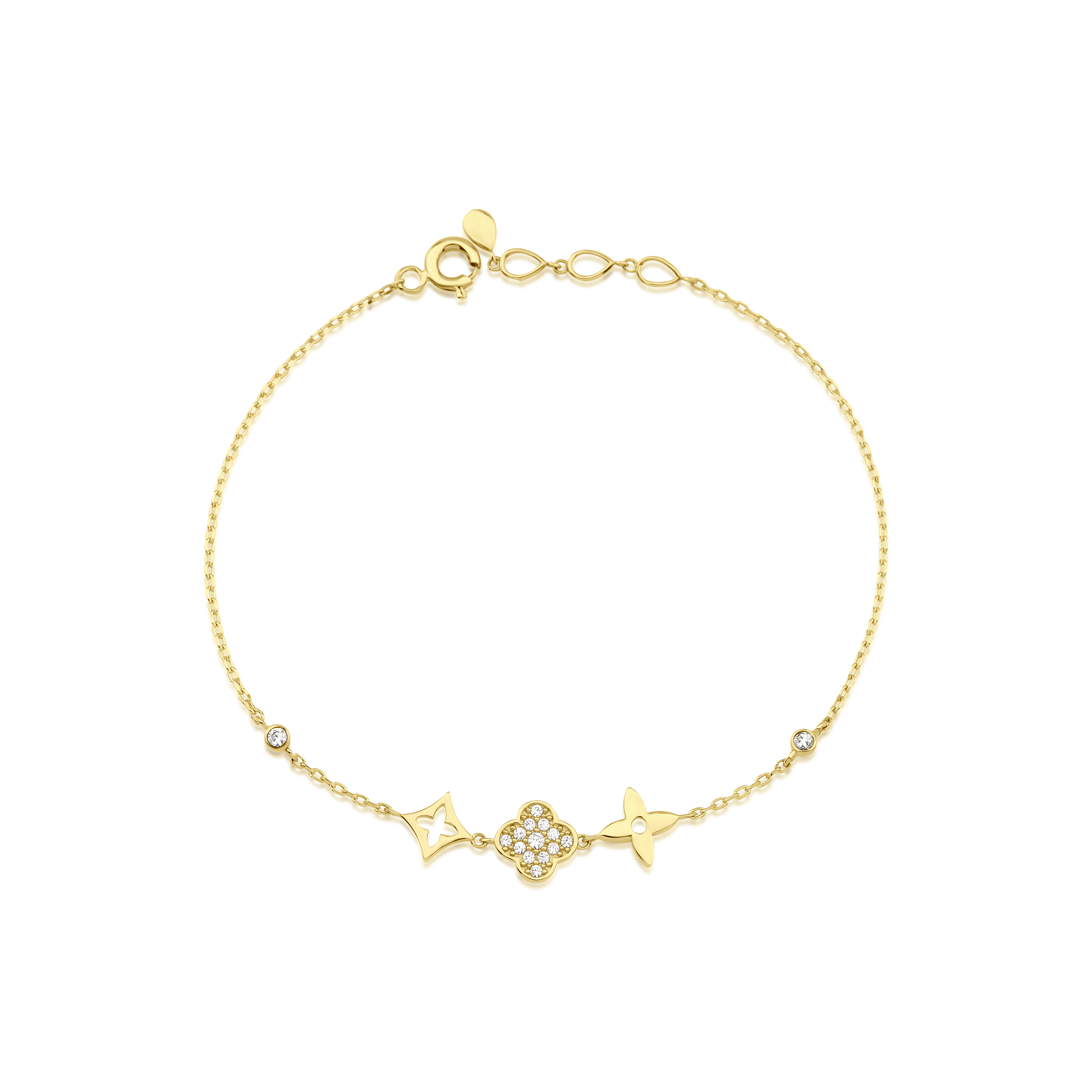 Simbella Altın Bileklik