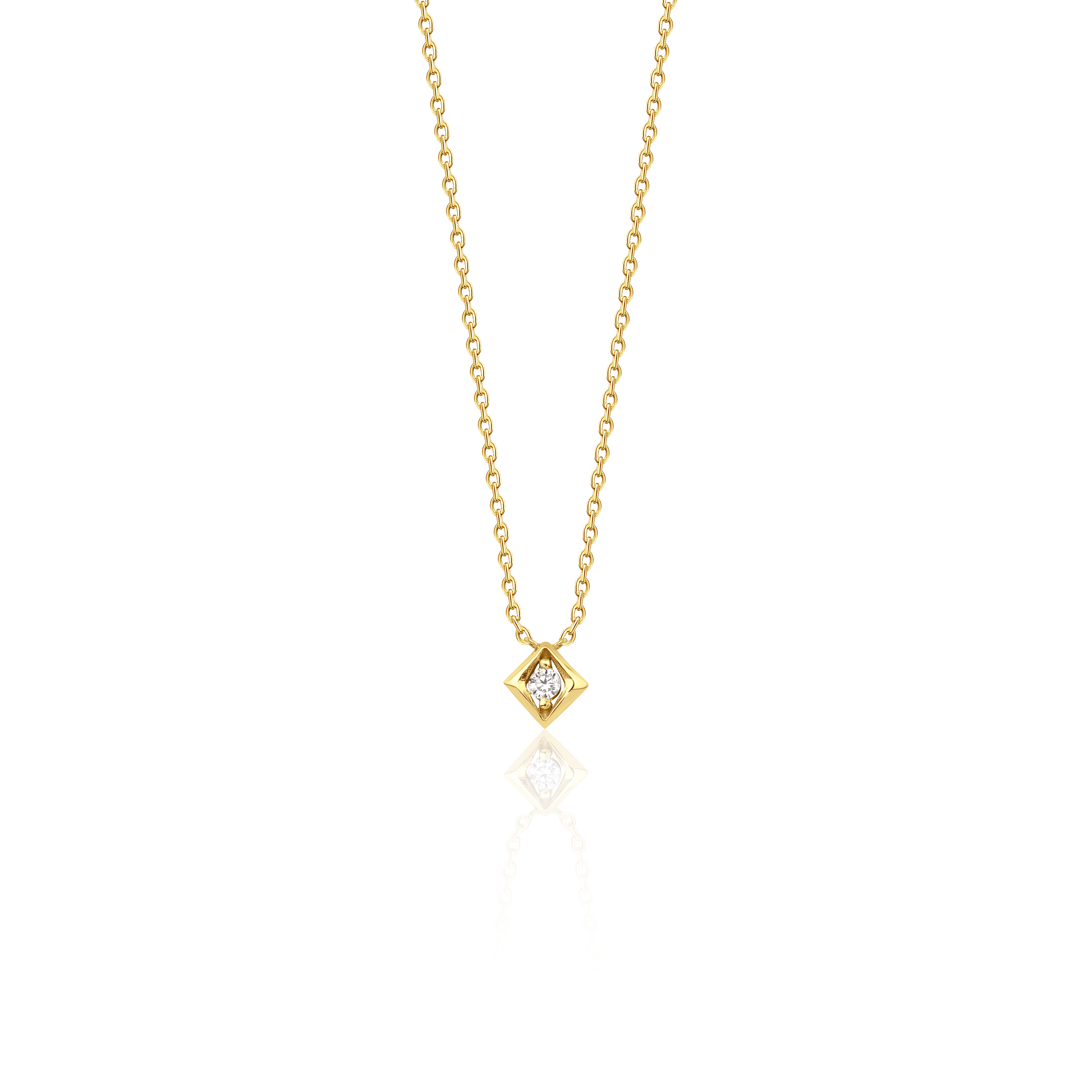 Quadella Altın Kolye